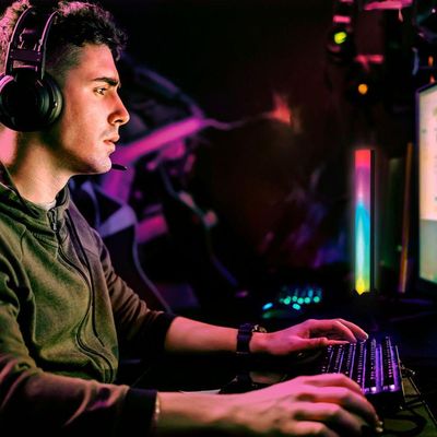 Barra De Led Taschibra Twin Rgb Rítmica Setup Gamer