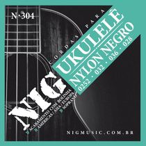 Encordoamento Ukulele Soprano Nig N-304 Nylon 0.252