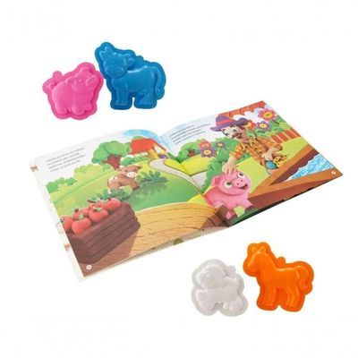 Livro Fazendinha C- 4 Potes De Massinha - Estrela
