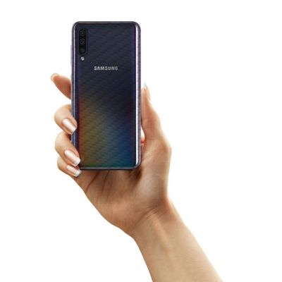 Película Traseira De Fibra De Carbono Transparente Para Samsung Galaxy A50 - Gorila Shield