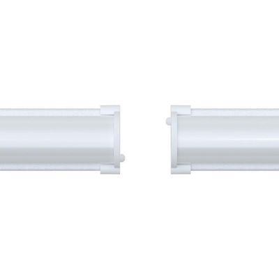 Luminária Perfil Led Taschibra Convex 56 De Sobrepor 16w Bivolt Branco 6500k Luz Branca