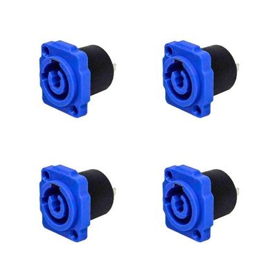 Kit Conectores De Ac-in De Painel Wc 1823 In P Bl Pbl (4un) Wireconex Azul - Pç - 4