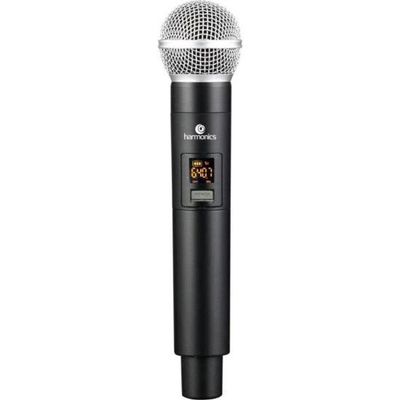 Microfone Sem Fio Uhf Harmonics Hsf200-1