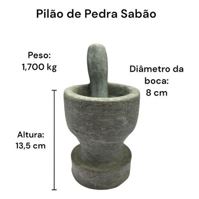 Jogo De Panelas Pedra Sabão Premium Exclusivo 11 Peças