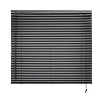 Persiana Horizontal Preta 100x130 Cm - Atlas