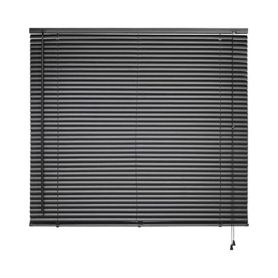 Persiana Horizontal Preta 100x130 Cm - Atlas