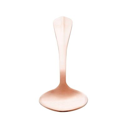 Conjunto Com 06 Colheres Para Mesa De Aço Inox Positano Rosé 18cm 1277 - Lyor