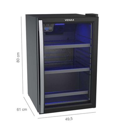 Cervejeiro Blue Light 100 82 Litros Preto Fosco 220v - Venax