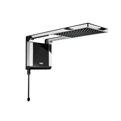 Chuveiro Acqua Storm Ultra 220v - Lorenzetti Preto Com Cromado