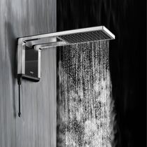 Chuveiro Acqua Storm Ultra 220v - Lorenzetti Preto Com Cromado
