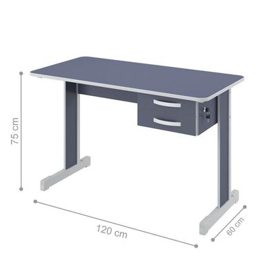 Kit De Escritorio índia Azul