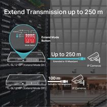 Switch Nao Gerenciavel C/ 16P 10/100Mbps Poe+ E 2P Gigabit Tl-Sl1218P Smb