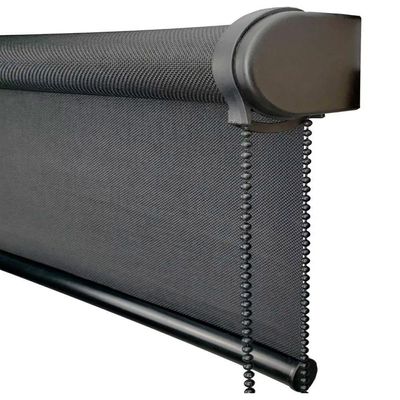 Persiana Rolo Screen 3% Preto - 1,70m X 1,40m