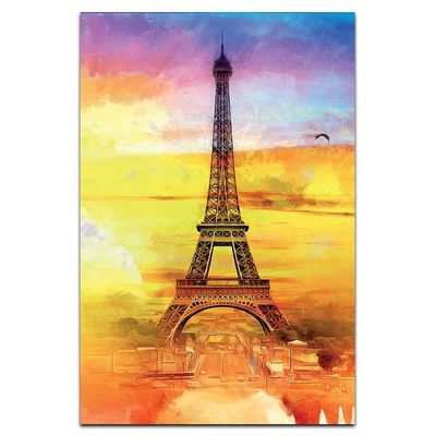 Kit Placas Quadros Decorativos 3 Pçs Mdf 20X30 Floridas Titulo Flores Paris