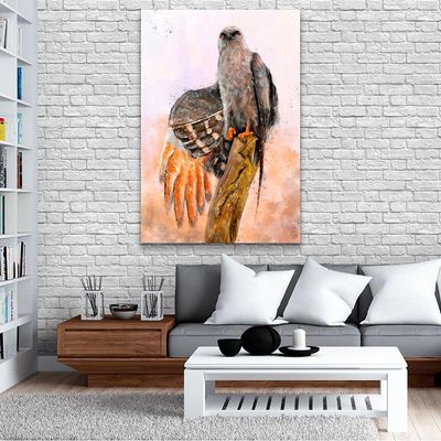 Quadro Decorativo Pintura águia