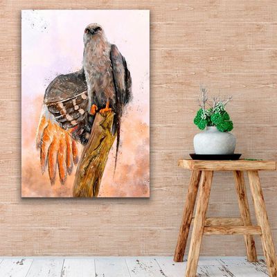 Quadro Decorativo Pintura águia