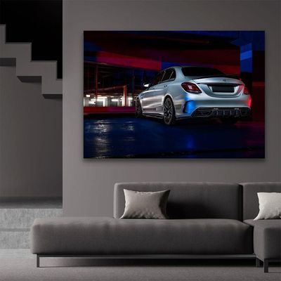 Quadro Decorativo Mercedes C63 Amg