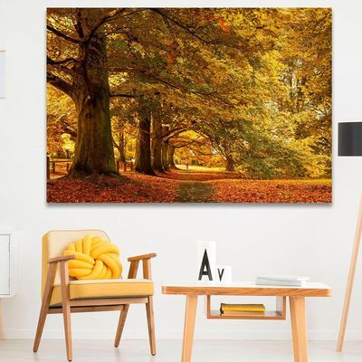 Quadro Decorativo Cenário De Outono