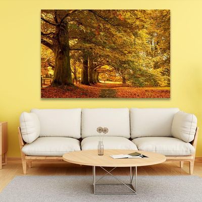 Quadro Decorativo Cenário De Outono