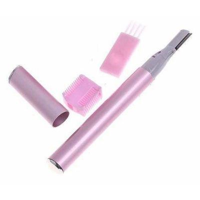Mini Depilador Elétrico Sobrancelhas Buço Caneta Depiladora Caneta Rosa