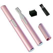 Mini Depilador Elétrico Sobrancelhas Buço Caneta Depiladora Caneta Rosa