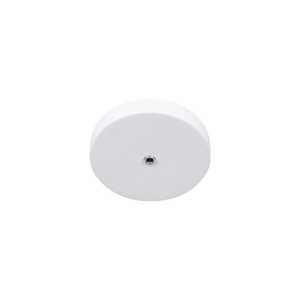 Canopla De Sobrepor Nordecor Para Spot - Pendente 12cm Branca Branco 6206