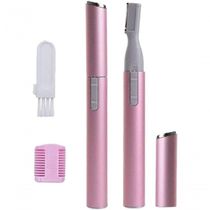 Mini Depilador Elétrico Sobrancelhas Buço Caneta Depiladora Caneta Rosa