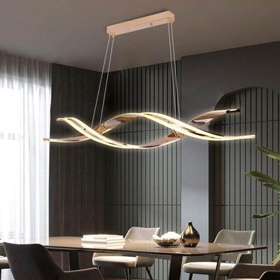 Lustre Luminaria Pendente Molecular Dna 76w Espiral Led Moderna Iluminaçao Casa