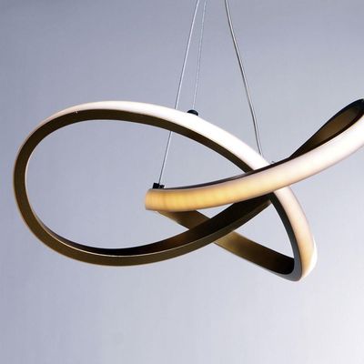 Lustre Pendente Taschibra Dubai 15w Led 25cm Luz Quente 3000k Bivolt Ouro