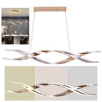 Lustre Luminaria Pendente Molecular Dna 76w Espiral Led Moderna Iluminaçao Casa
