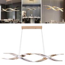 Lustre Luminaria Pendente Dna Molecular 76w Super Led Espiral Moderna Teto Sala