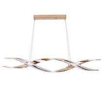 Lustre Luminaria Pendente Dna Molecular 76w Super Led Espiral Moderna Teto Sala
