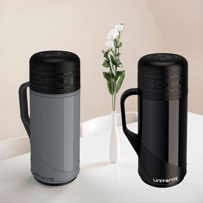 Kit 2 Garrafa Térmica Mesa Roma Tradição Café Com Leite 1l
