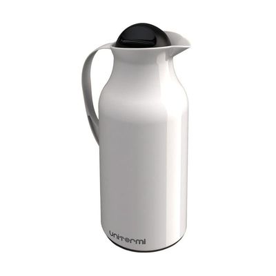 Garrafa Térmica De Mesa Siena Branca 1L Café Chá Chimarrão