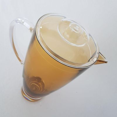 Jarra Em Acrílico Caramelo Ambar 2 Litros