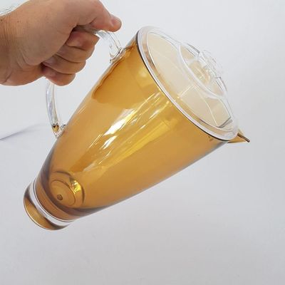 Jarra Em Acrílico Caramelo Ambar 2 Litros