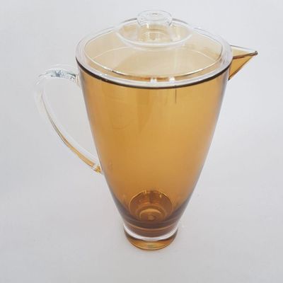 Jarra Em Acrílico Caramelo Ambar 2 Litros