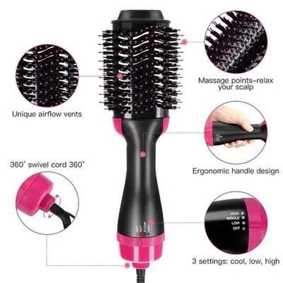 3 Em 1 Secador De Cabelo One Step Escova Pente Secagem 110V Nv 110v