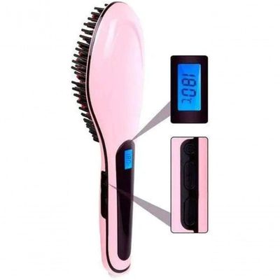 Escova Mágica Alisadora 230ºc Com Lcd- Digital - Bivolt Bivolt