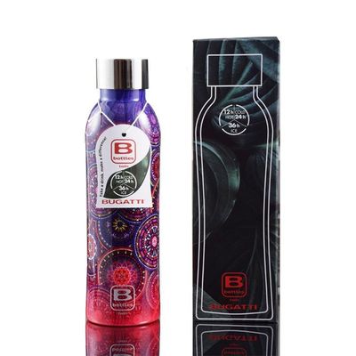 Garrafa Térmica Squeeze 500ml Academia Mandala Twin Bugatti