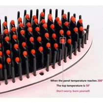 Escova Alisadora Fast Hair Straightener Rosa - Bivolt