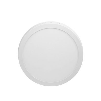 Painel Led 12w Redondo Sobrepor - Taschibra 3000k (amarela)