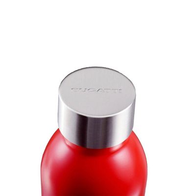 Garrafa Térmica Squeeze 530ml água Vermelha Light Bugatti