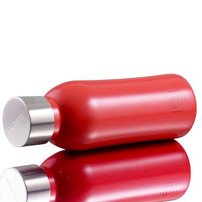 Garrafa Térmica Squeeze 530ml água Vermelha Light Bugatti