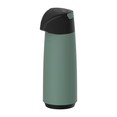 Garrafa Térmica Tramontina Exata Em Plástico Verde Com Ampola De Vidro 1,8 L