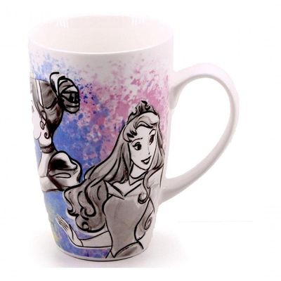 Caneca Princesas Porcelana 400ml Disney Original
