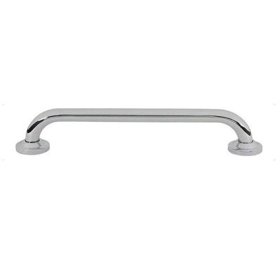 Barra Alça Apoio 30cm Inox Kit 2 Uni Anti Queda Idoso Gestante Pcd Cadiernate Suporte Evita Acidente