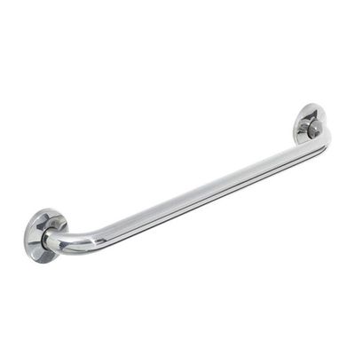 Alça De Apoio Barra Inox 40cm Kit 10 Unidades Cadeirante Acessibilidade Idoso Deficiente Banheiro
