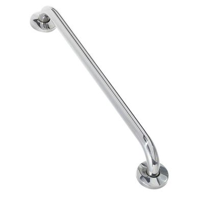Alça De Apoio 60cm Barra Inox Kit 8 Uni Idoso Banheiro Corrimao Suporte Resistente
