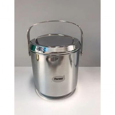 Balde De Gelo Inox Pinça E Container 2,3l Forma 807909